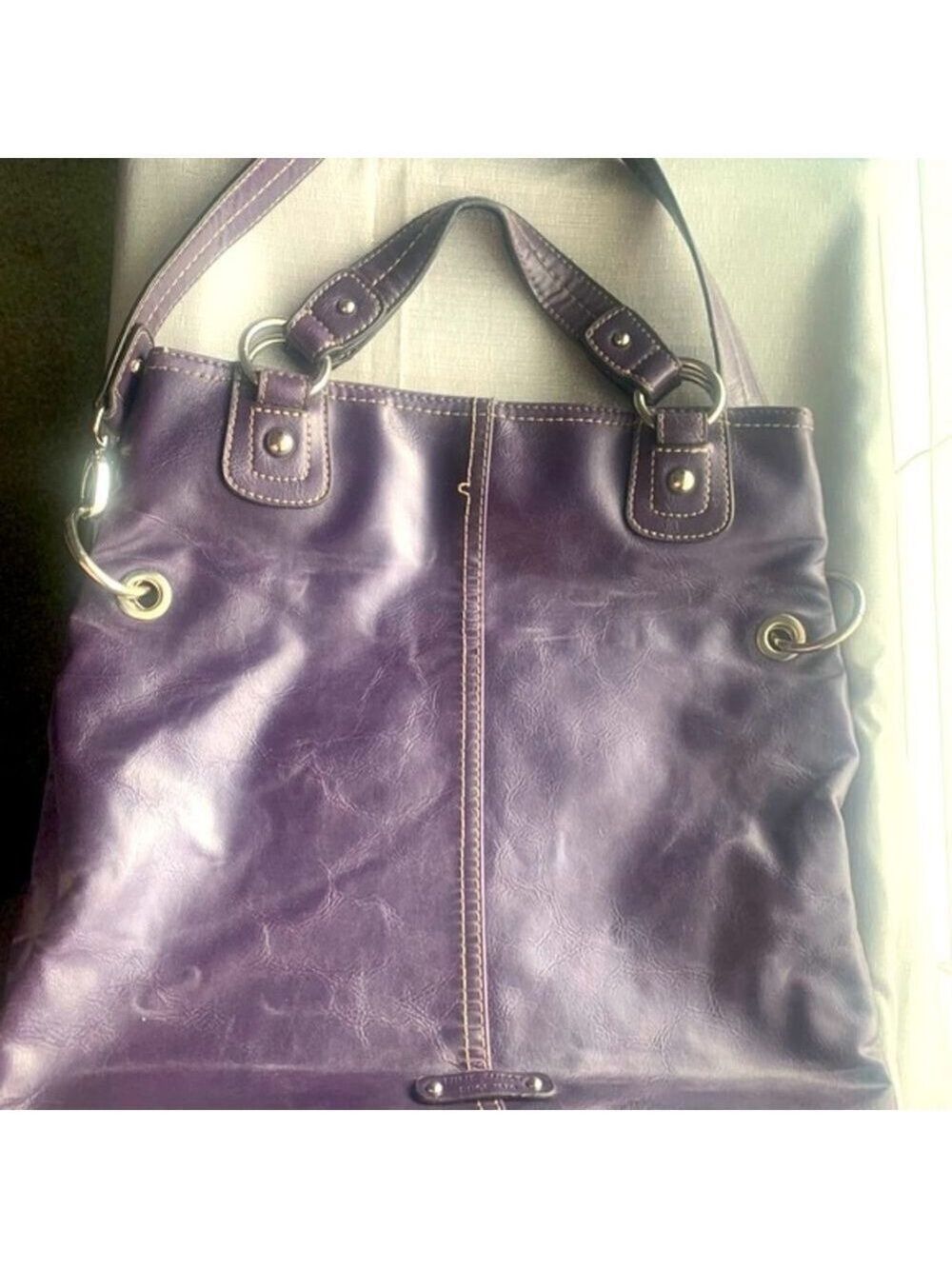 π Nine West - Purple Multi Purpose Bag - Picture 5 of 8